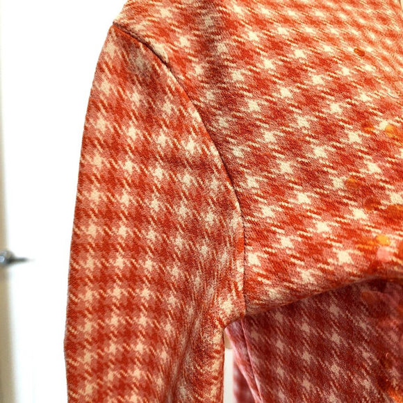 LANVIN Houndstooth Sheath Dress Size Medium NWT MSRP $2,030 - Picture 5 of 17